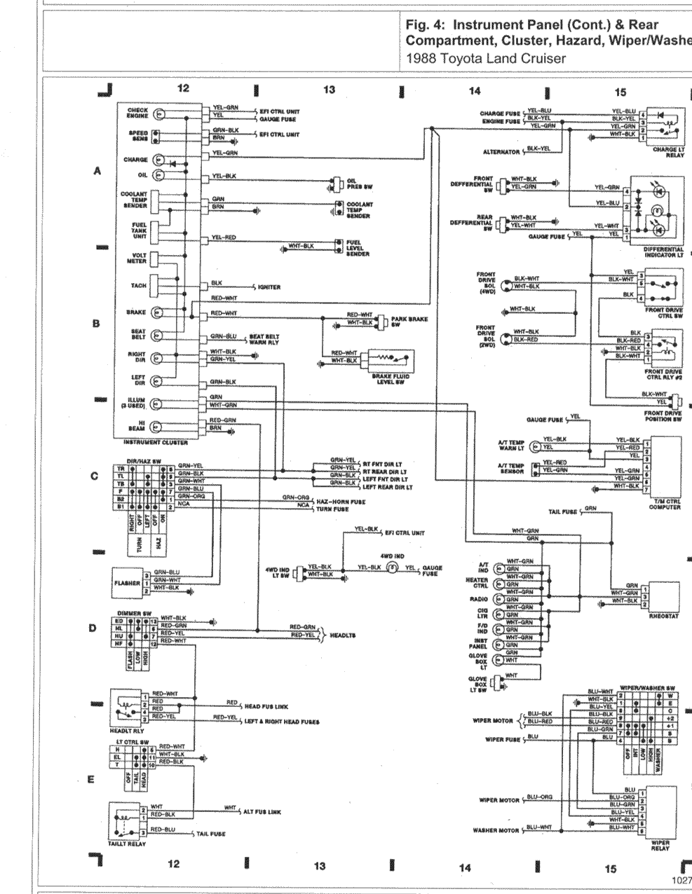 1988 Fj60 Wiring Diagrams Land