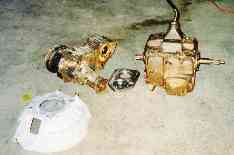 Parts prior to assembly